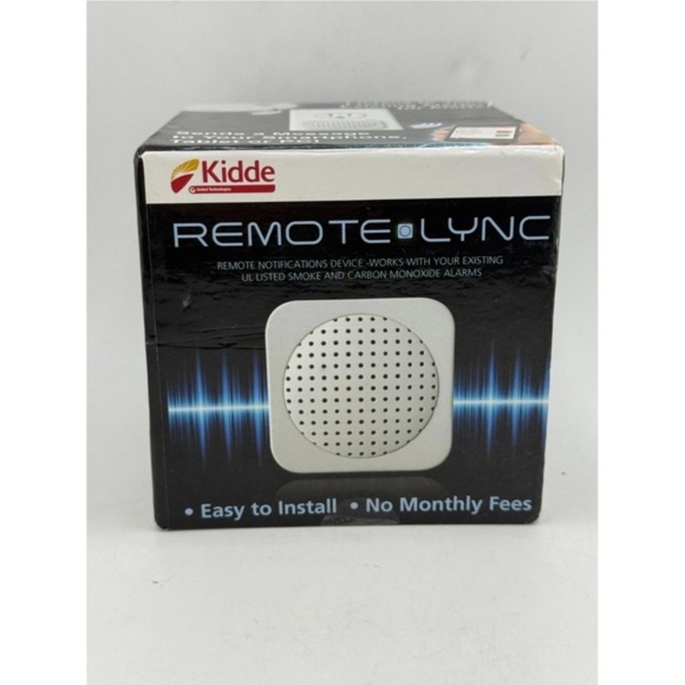 Kidde Remote Lync Home Notification Smoke Fire Carbon‎ Monoxide Monitor IPhone